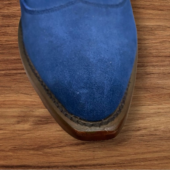 American Rebel Elvis Presley Blue Suede‎ Collection Cowboy Boots, size 8.5 - Picture 10 of 16